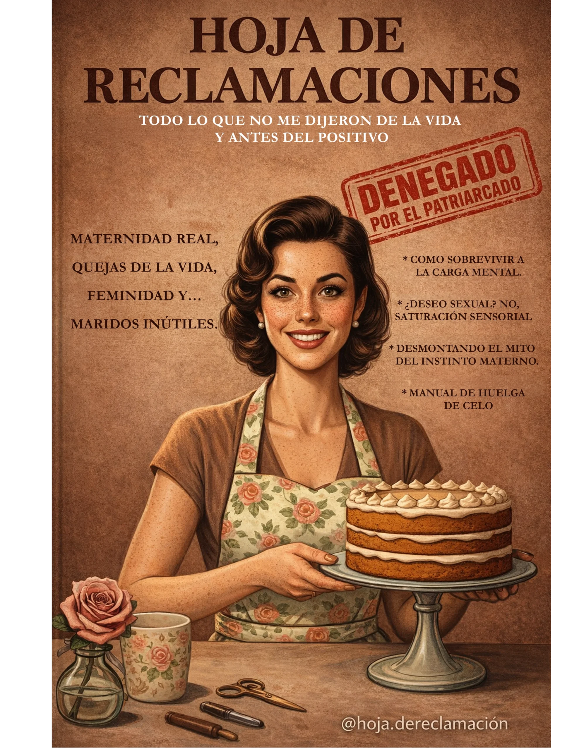 Hoja de Reclamaciones es un libro de maternidad real, crudo y necesario, escrito desde la experiencia y sin filtros. escrito por Veruksa Pol